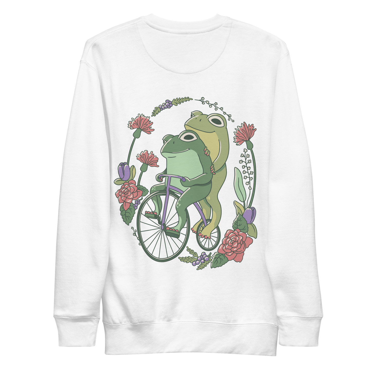 Cottagecore frogs | Unisex Premium Sweatshirt - F&B