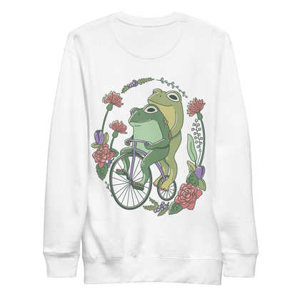 Cottagecore frogs | Unisex Premium Sweatshirt - F&B