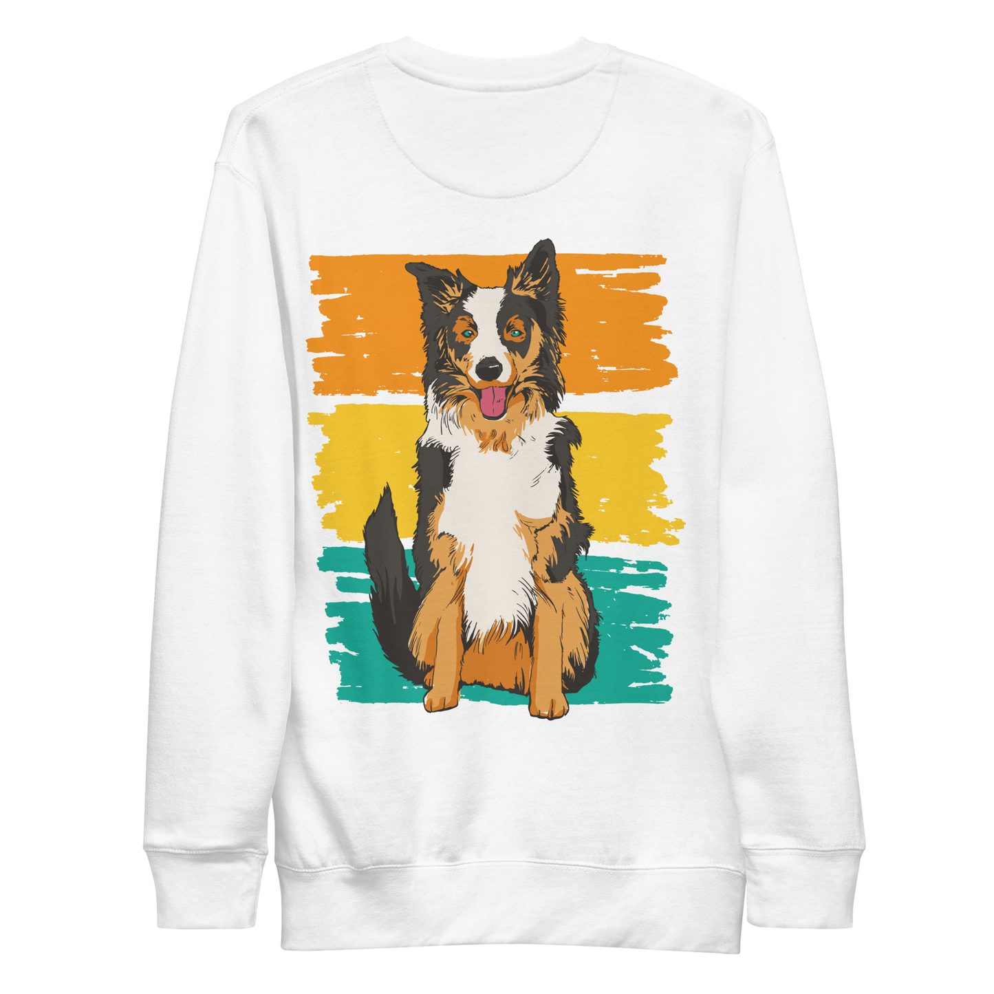 Border collie animal dog | Unisex Premium Sweatshirt - F&B