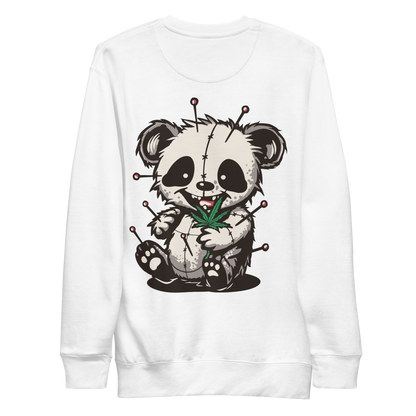 Panda bear vodoo doll | Unisex Premium Sweatshirt - F&B