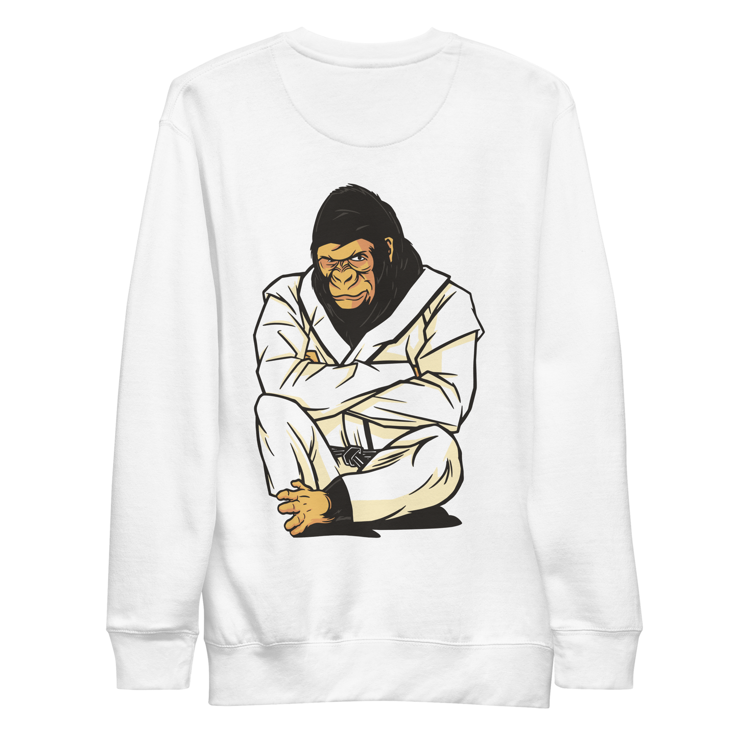 Cool karate gorilla | Unisex Premium Sweatshirt - F&B