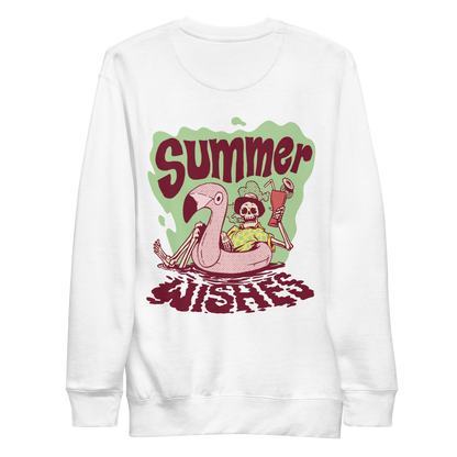 Summer skeleton | Unisex Premium Sweatshirt - F&B