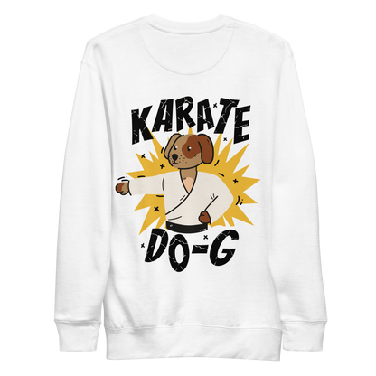 Karate do-g dog | Unisex Premium Sweatshirt - F&B