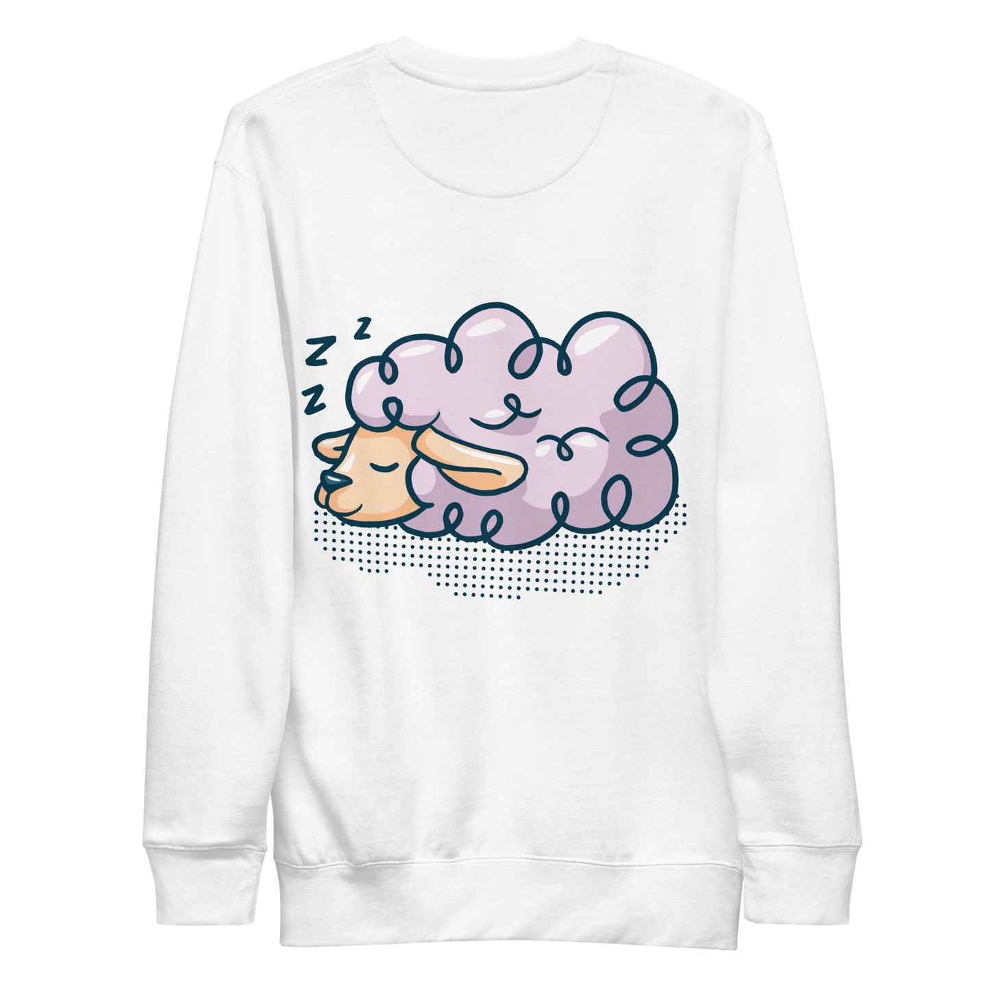 Sheep sleeping | Unisex Premium Sweatshirt