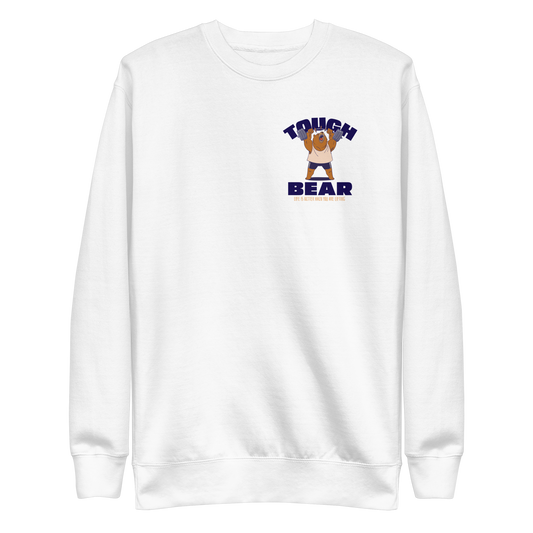 bear training at the gym | Unisex Premium Sweatshirt - F&B