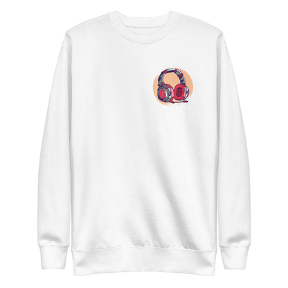 Gamer headphones cool | Unisex Premium Sweatshirt - F&B