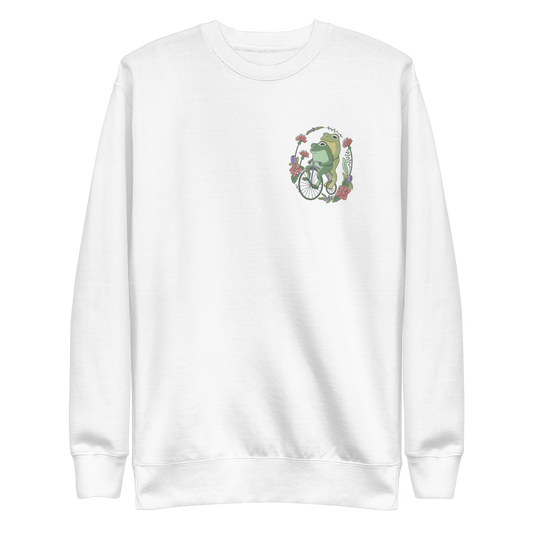 Cottagecore frogs | Unisex Premium Sweatshirt - F&B