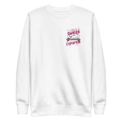 Cat doing pilates | Unisex Premium Sweatshirt - F&B