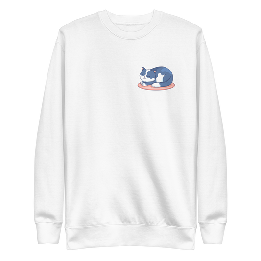 Cute sleeping cat | Unisex Premium Sweatshirt