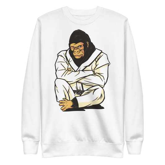 Cool karate gorilla | Unisex Premium Sweatshirt