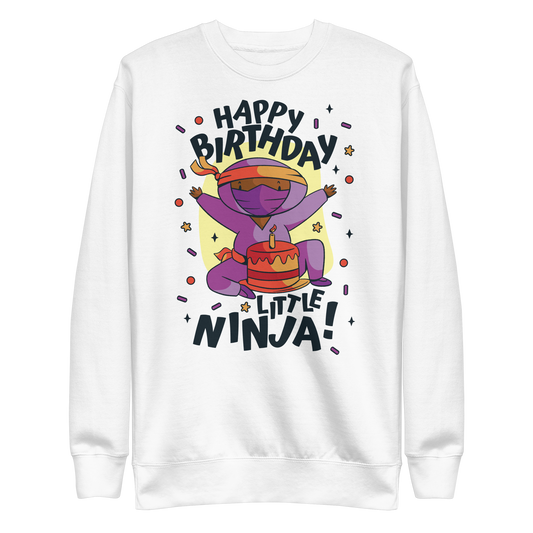 Birthday ninja kid | Unisex Premium Sweatshirt