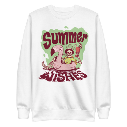 Summer skeleton | Unisex Premium Sweatshirt