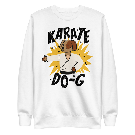Karate do-g dog | Unisex Premium Sweatshirt