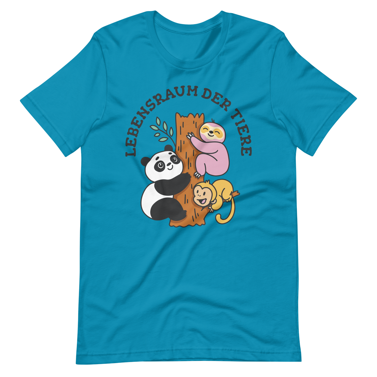 Cute animals on a tree | Unisex t-shirt