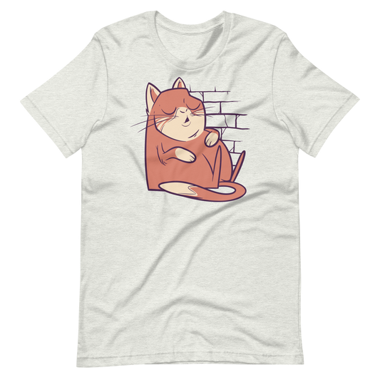 Sleeping cat character | Unisex t-shirt