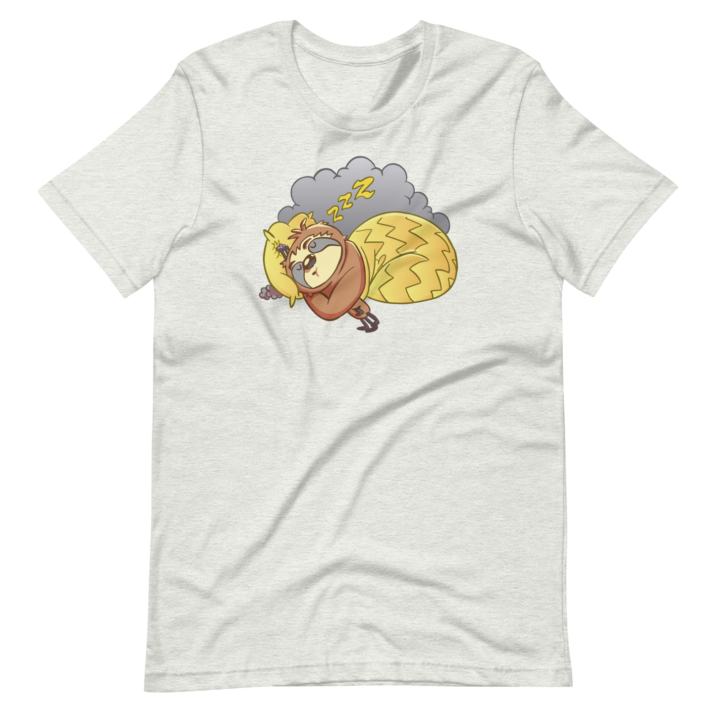 Sleeping sloth cloud | Unisex t-shirt