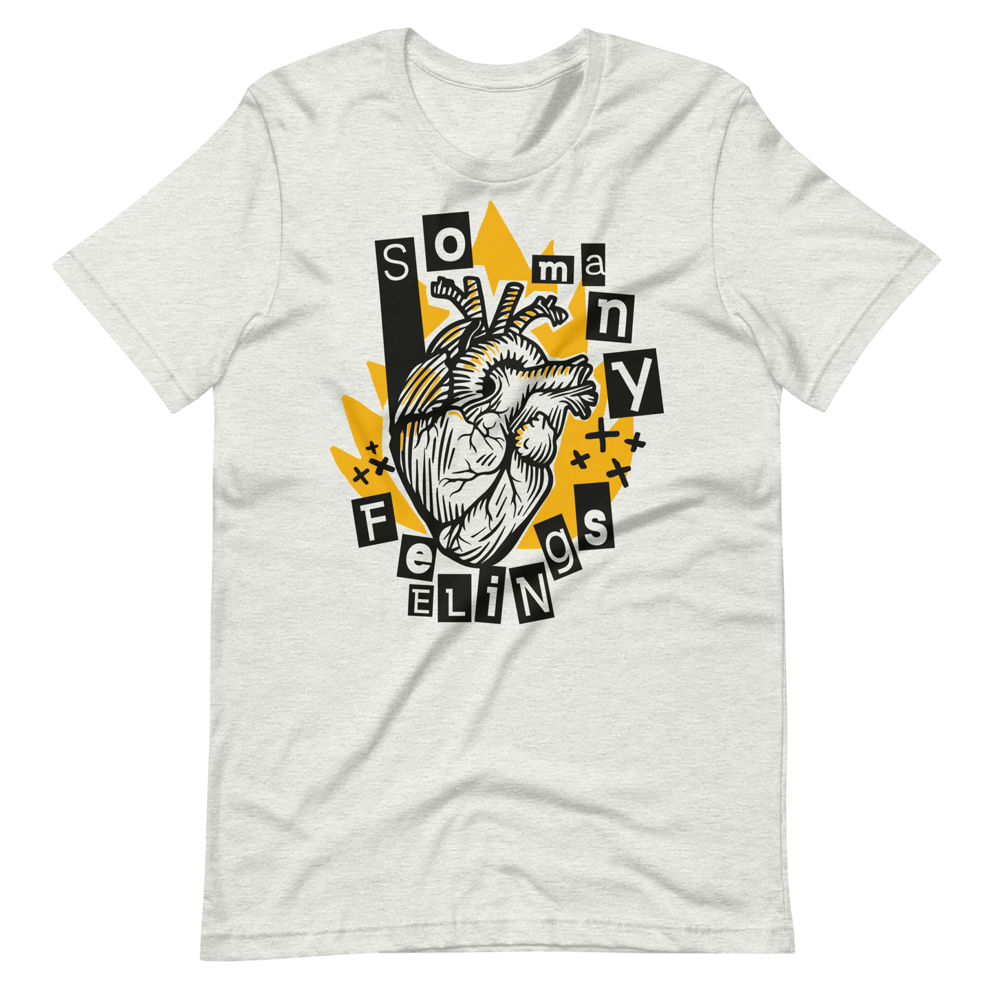 Anatomical heart collage | Unisex t-shirt