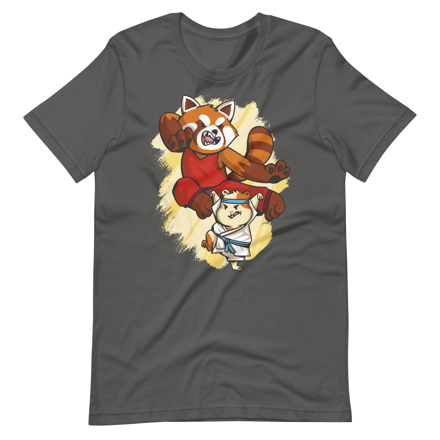 Kung Fu hamster and panda | Unisex t-shirt