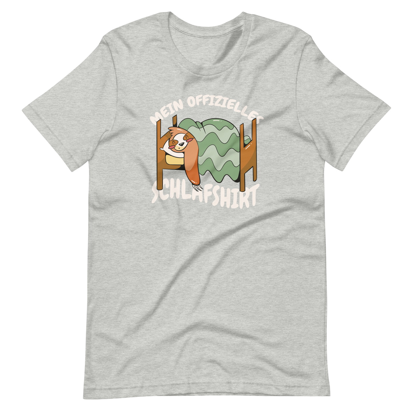 Sleeping sloth german | Unisex t-shirt