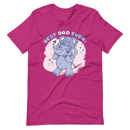 Best dad ever elephants | Unisex t-shirt