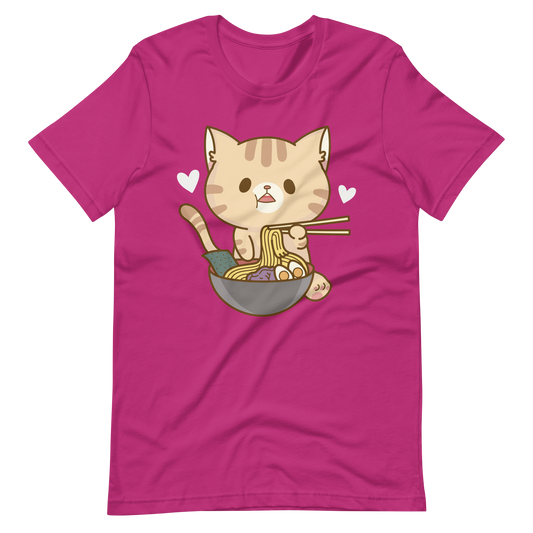 Ramen cat cute | Unisex t-shirt