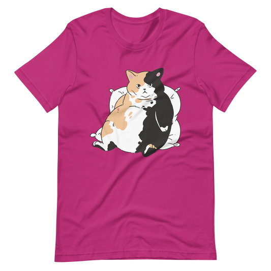 Fat cat resting | Unisex t-shirt