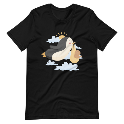 Penguin stork baby | Unisex t-shirt