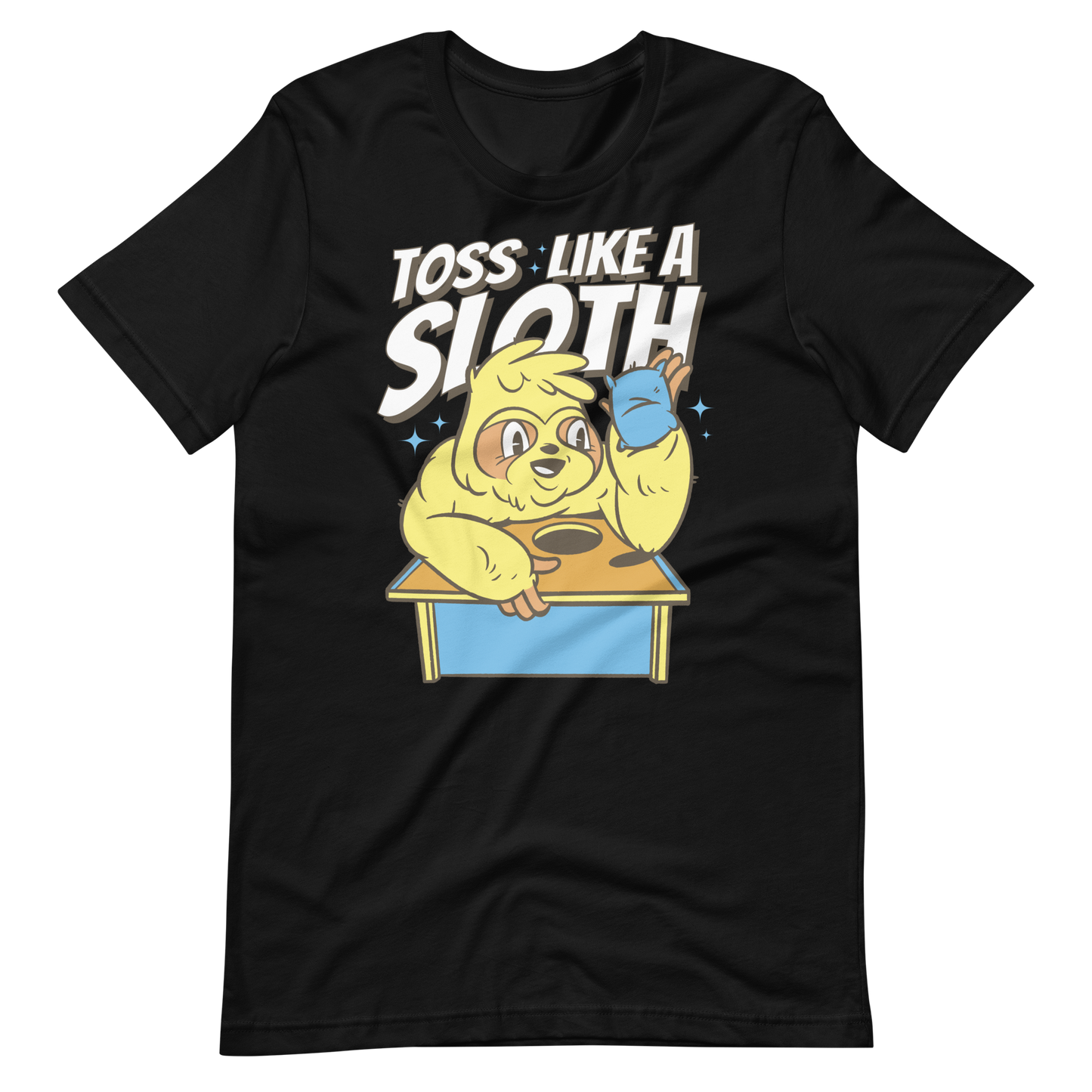 cornhole-sloth-t-shirt-design | Unisex t-shirt