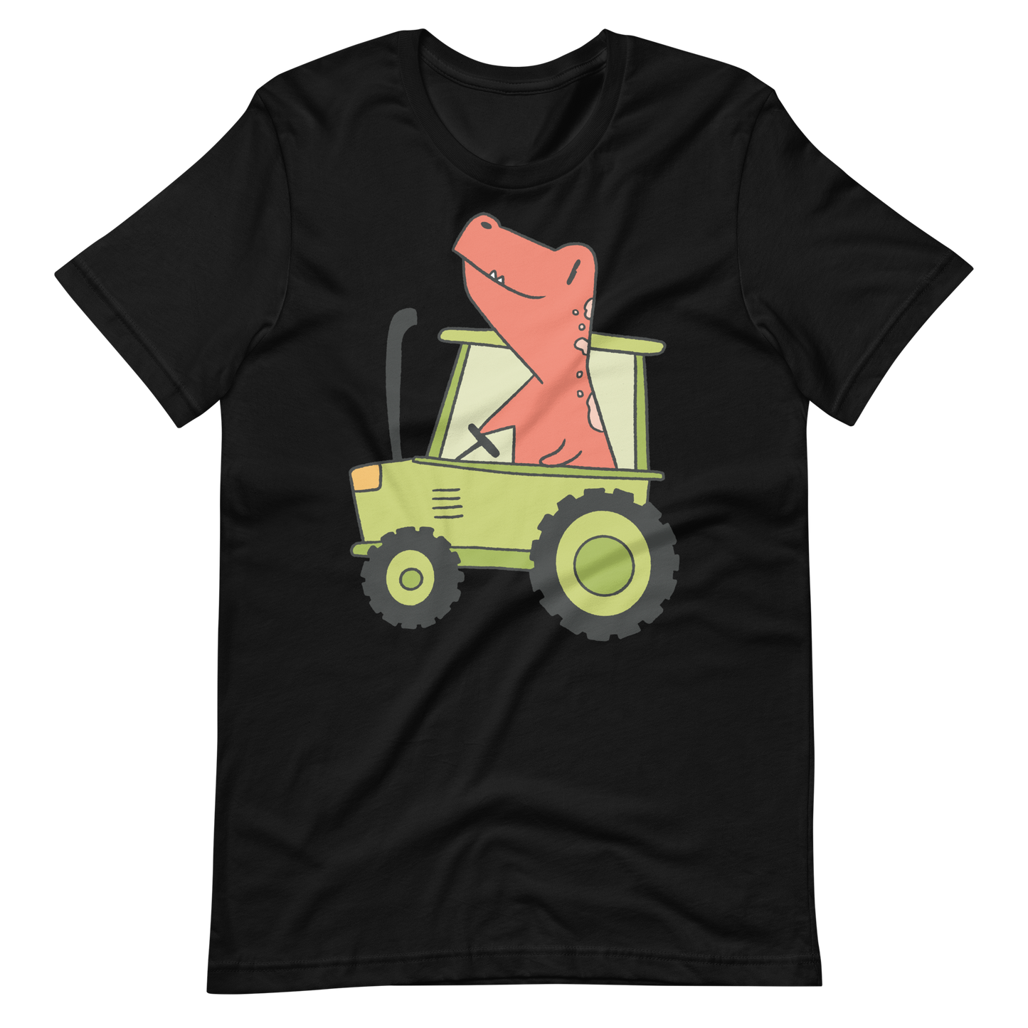 dinosaur tractor | Unisex t-shirt