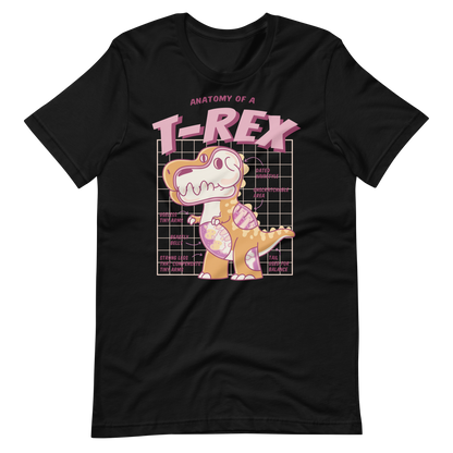 T-rex anatomy funny | Unisex t-shirt