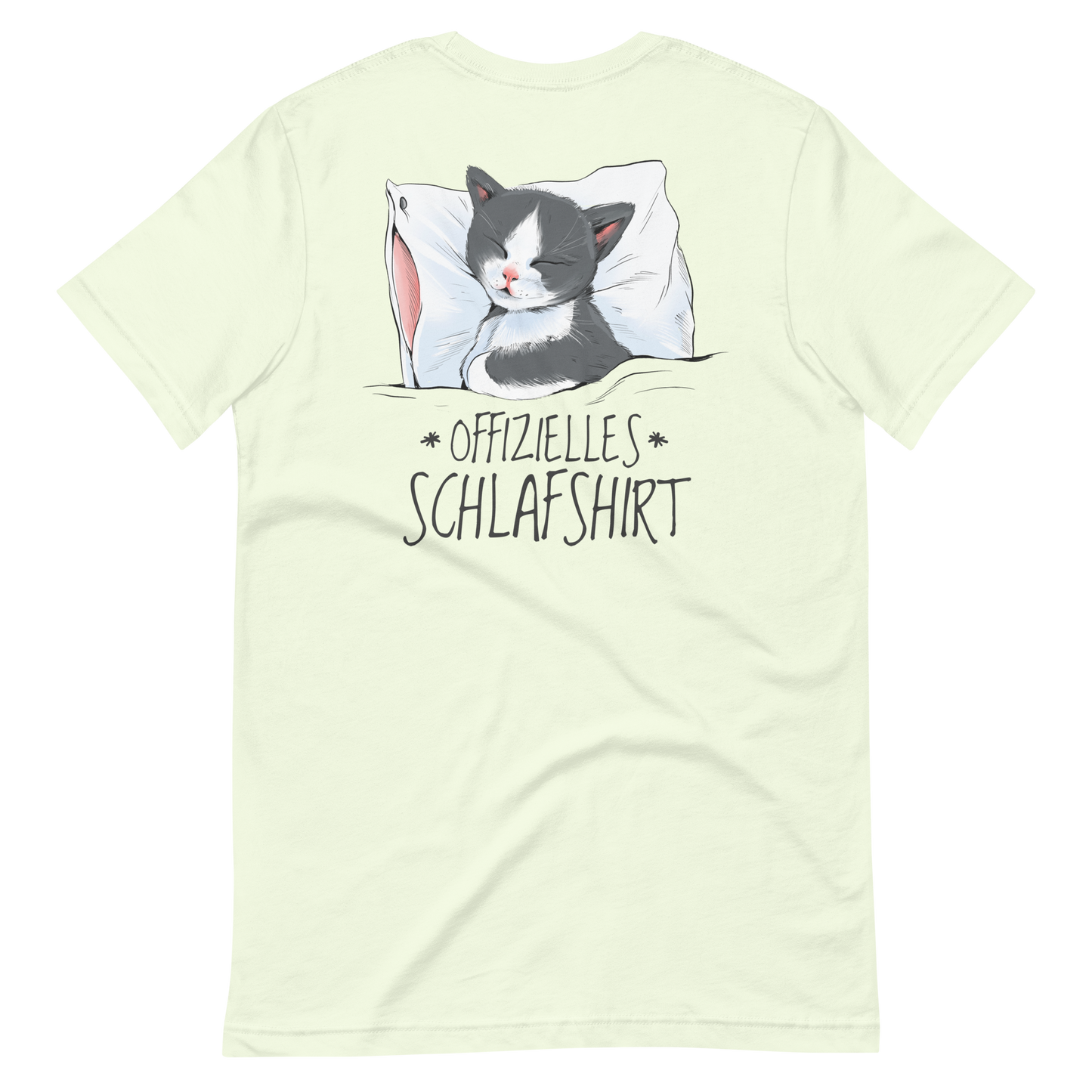 Sleep shirt cat | Unisex t-shirt - F&B