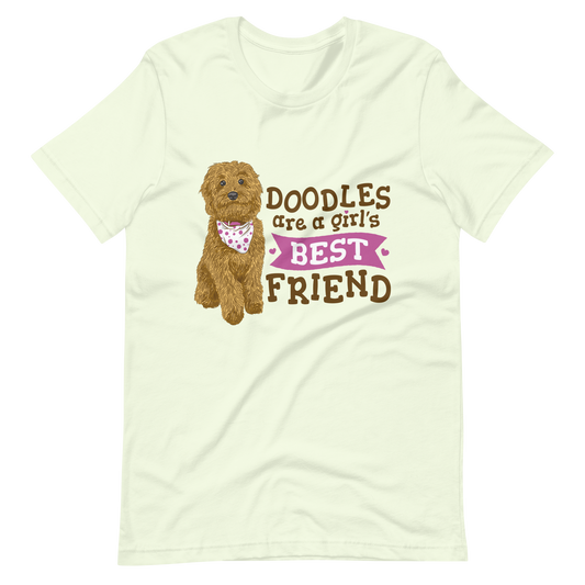 Realistic doodle puppy dog | Unisex t-shirt