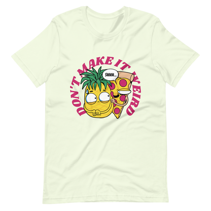 Pizza and pineapple food | Unisex t-shirt