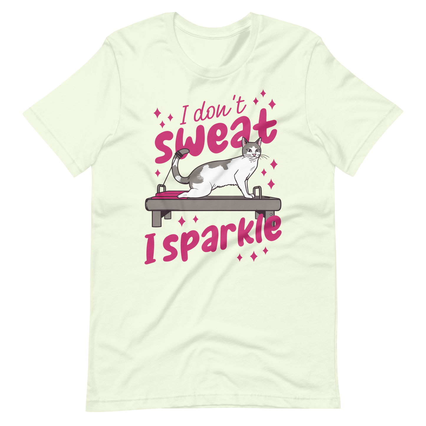 Cat doing pilates | Unisex t-shirt