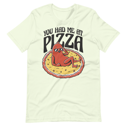 Pepperoni pizza cartoon | Unisex t-shirt