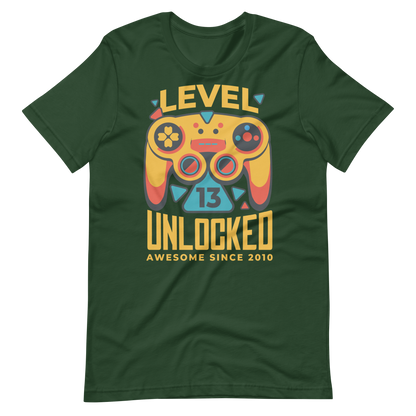 Joystick level 13 gaming | Unisex t-shirt