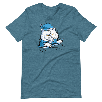 Sleepy cat animal in pajamas | Unisex t-shirt