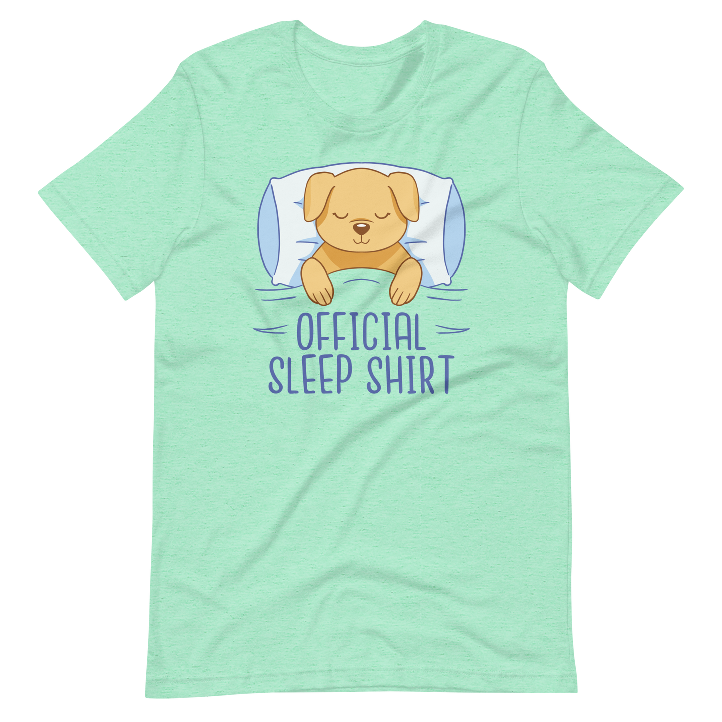 Official sleep shirt dog | Unisex t-shirt