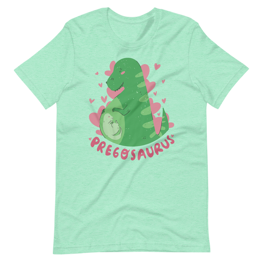 T-rex dinosaur pregnant | Unisex t-shirt