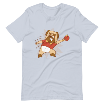 Dog playing ping pong | Unisex t-shirt