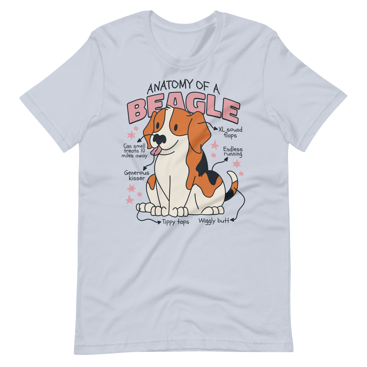 Beagle anatomy | Unisex t-shirt