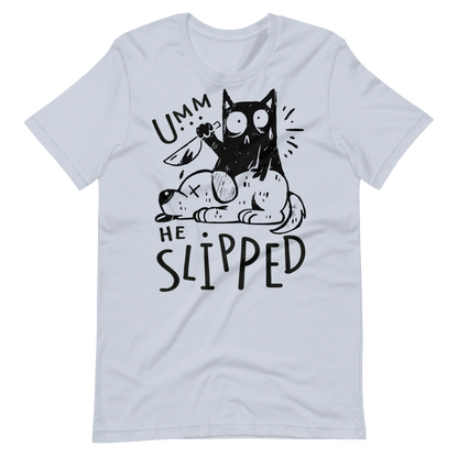Cat killing dog | Unisex t-shirt