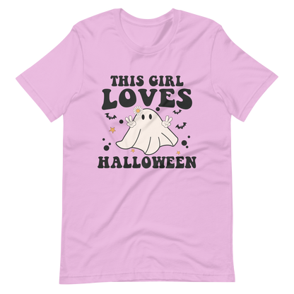 This girl loves halloween | Unisex T-shirt