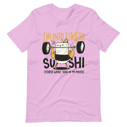 Sushi food lifting weights | Unisex t-shirt
