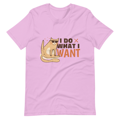 Do what I want funny cat | Unisex t-shirt