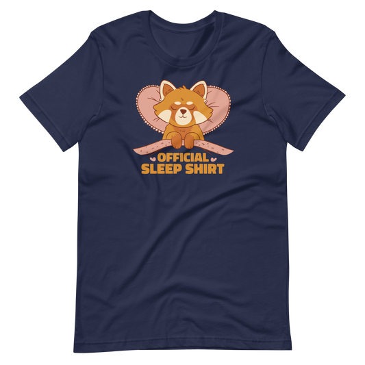 Red panda animal sleeping | Unisex t-shirt