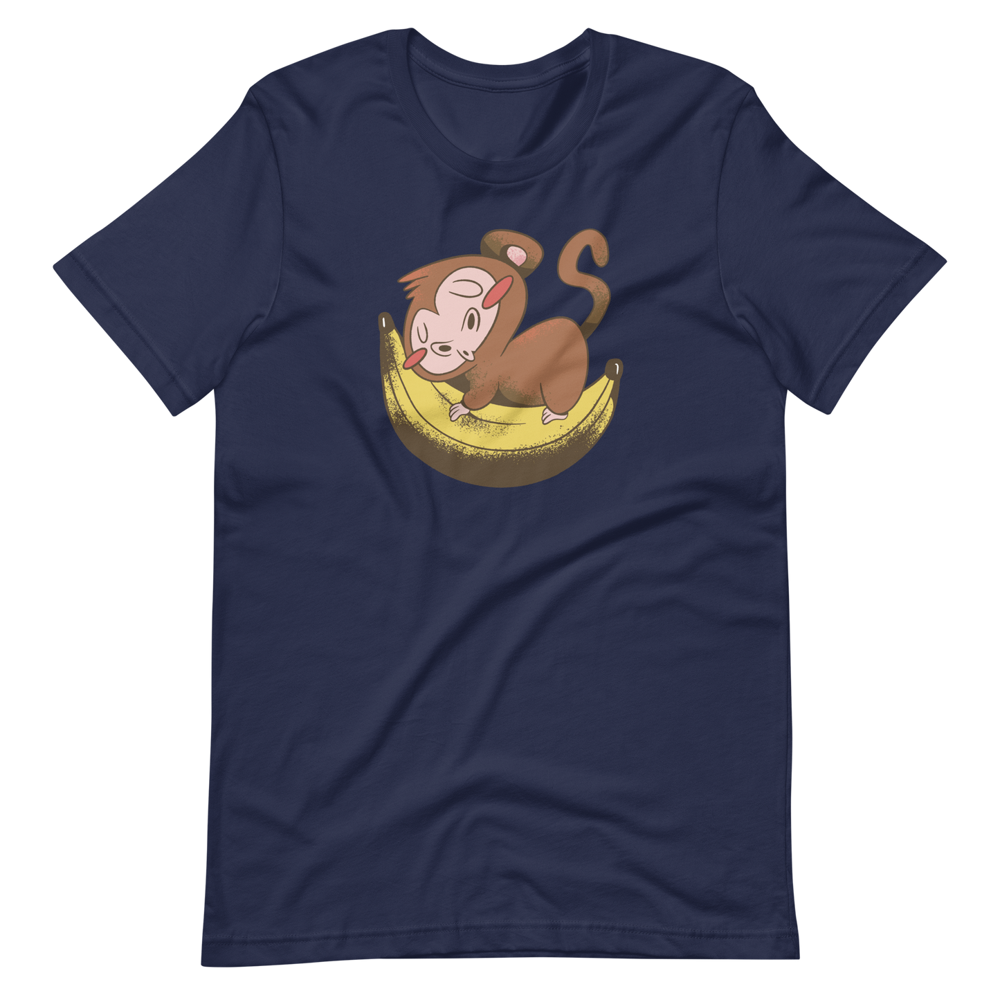Monkey sleeping on banana | Unisex t-shirt