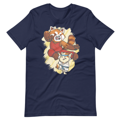 Kung Fu hamster and panda | Unisex t-shirt