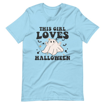 This girl loves halloween | Unisex T-shirt