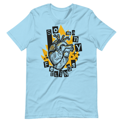 Anatomical heart collage | Unisex t-shirt